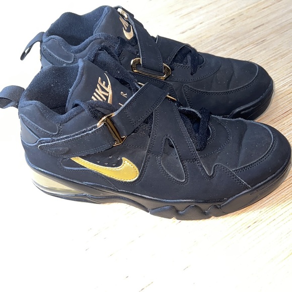 Nike Air Force Max CB Black Metallic Gold Size 9 main image 4
